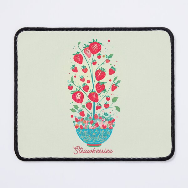 Item preview, Strawberries in Pot Vintage Design By CallisC Arts designed and sold by CallisC-Arts.