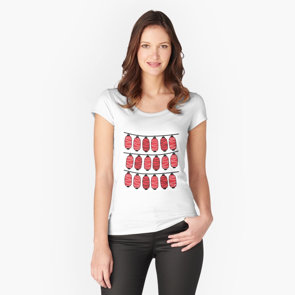 Item preview, Fitted Scoop T-Shirt designed and sold by lussqueittt08.