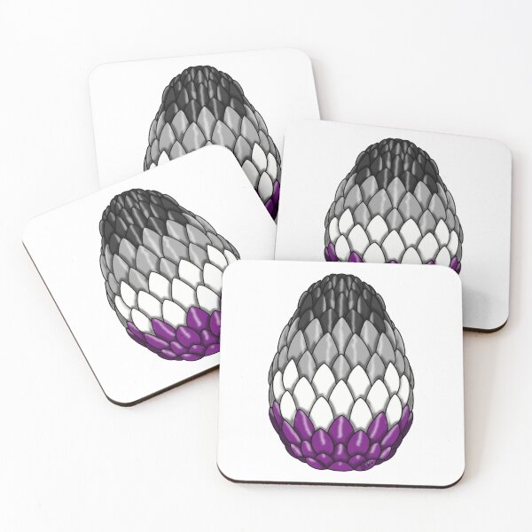 Item preview, Asexual Pride Dragon Egg designed and sold by SentABear.