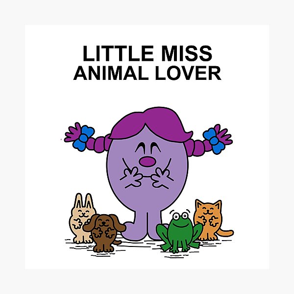 Item preview, Little Miss Animal Lover designed and sold by Scat the cat.