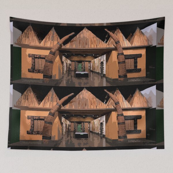 Item preview, vr 3210 / finition 2022 - 33 " Comme un Rêve " Musée Branly-Chirac à Paris sur le Cameroun - Okaio Créations  Olavia-Olao designed and sold by o.okaïo.