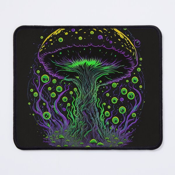 Item preview, Cosmic Neon UV Mushroom designed and sold by Saltys-Shop.