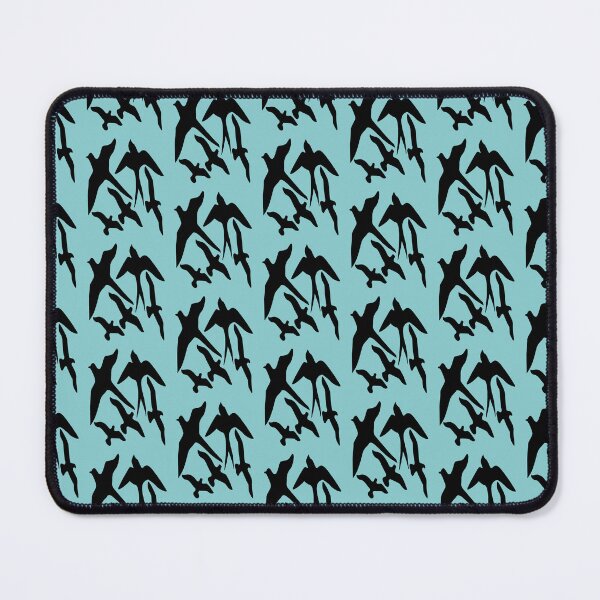 Item preview, Birder Silhouette Swallow Swift and Seagulls designed and sold by taiche.