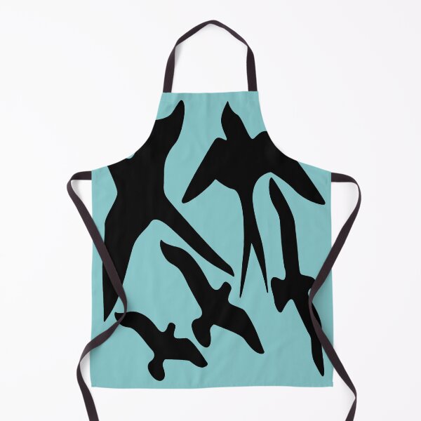 Item preview, Birder Silhouette Swallow Swift and Seagulls designed and sold by taiche.