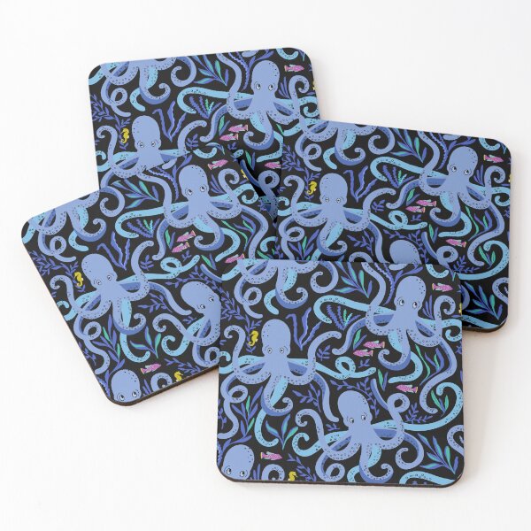 Item preview, Undersea octopus  designed and sold by Jennifer Ladd.