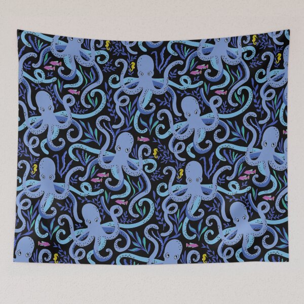Item preview, Undersea octopus  designed and sold by Jennifer Ladd.