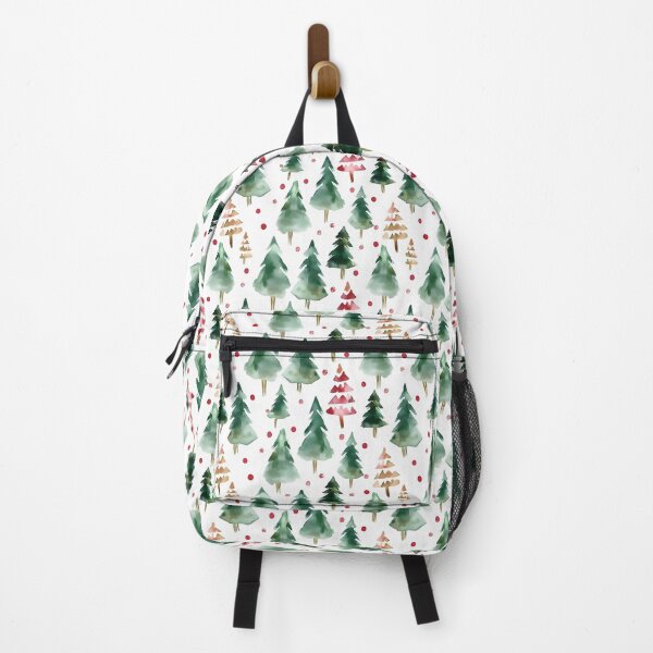 Item preview, Simple Watercolor Painted Christmas Tree Pattern  designed and sold by ClairesPatterns.