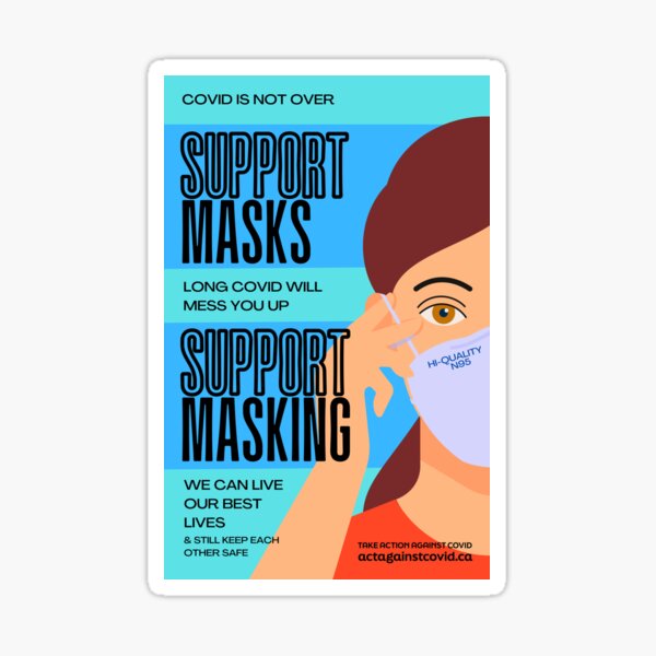 Support Masks Support Masking (sticker/magnet) Sticker