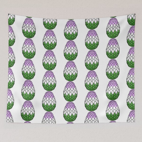 Item preview, Genderqueer Pride Dragon Egg designed and sold by SentABear.