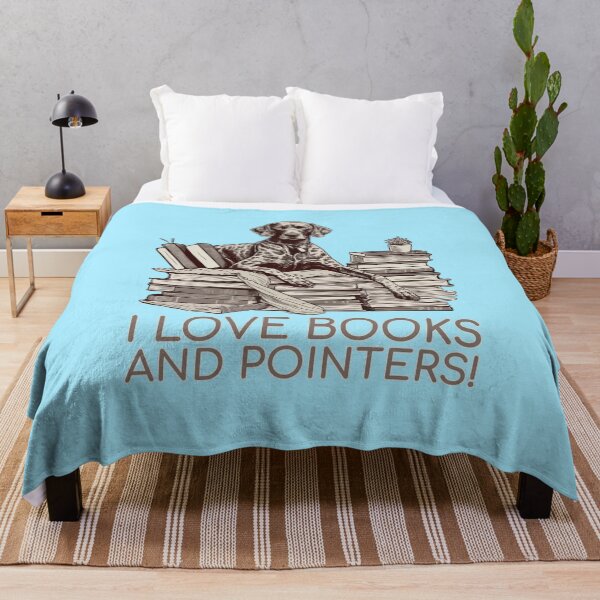 Item preview, German Shorthaired Pointer Bookworm - A Cozy Design for Book Lovers designed and sold by brindled.
