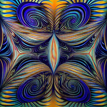 Artwork thumbnail, Abstract Bridge Inlay by Tommy Modelli