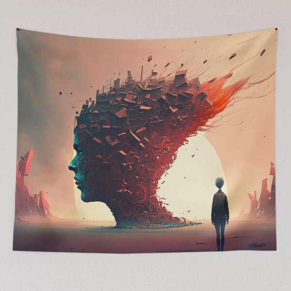 Item preview, The alien face 2 designed and sold by Cr-AI-tive.