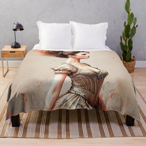 Item preview, Beautiful Ballerina Digital Art designed and sold by ArtsyWishesShop.