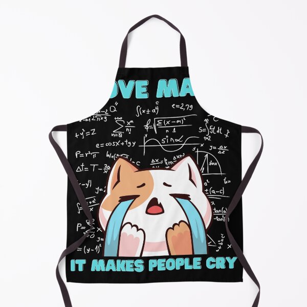 Item preview,  Funny Cat  - I Love Math It Makes People Cry designed and sold by haitrieuic96.