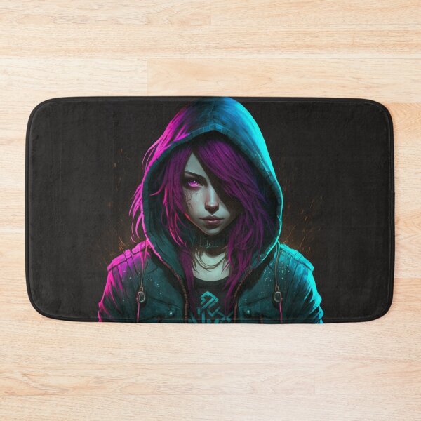 Item preview, Girl with dark pink hair designed and sold by Blueblock.