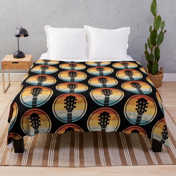 Item preview, Vibrant Acoustic Guitar Silhouette Design for Music Enthusiasts designed and sold by hadleyfoo.