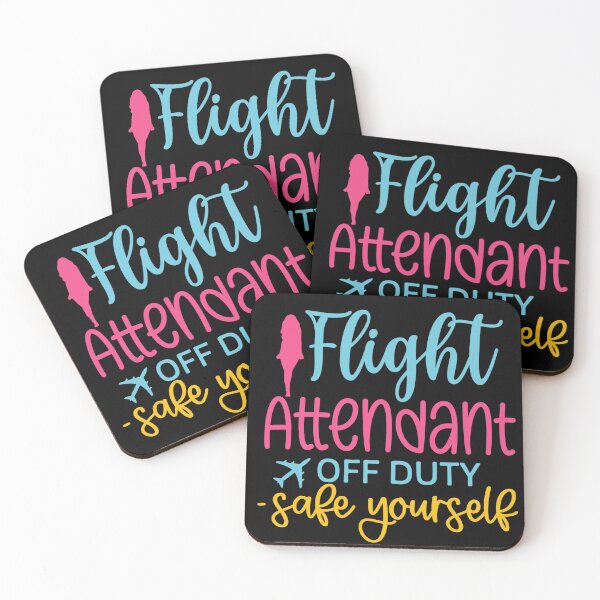 Item preview, Flight Attendant Stewardess shirt and more - Cabin Crew off duty safe yourself designed and sold by AviationArtists.