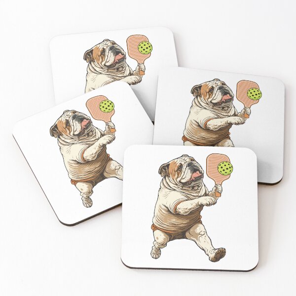 Item preview, Funny Bulldog Play Pickleball Funny Bulldog lover designed and sold by Africanob.