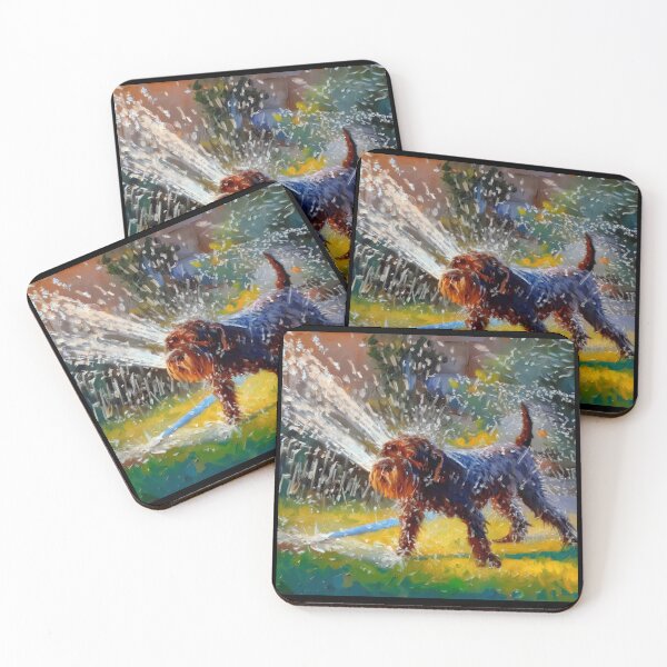 Item preview, German Wirehaired Pointer Dog designed and sold by CrankyOldDude.
