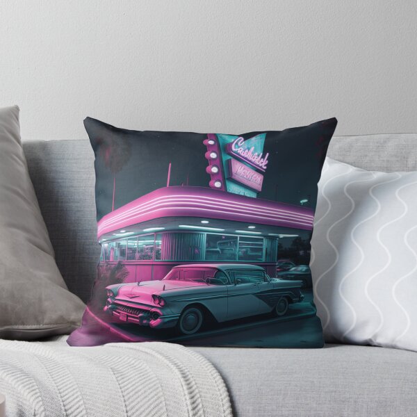 Artikelvorschau, Klassisches Miami Vice Diner - Retro Miami Vice 80er Jahre Design entworfen und verkauft von SanchezMiami.