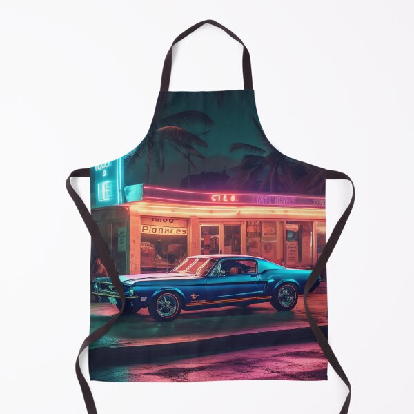 Item preview, Retro Miami Diner - 80s vintage designed Miami diner - Miami Vice inspired design designed and sold by SanchezMiami.