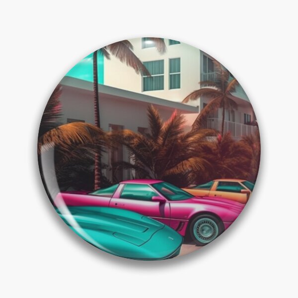 Item preview, Vice Cars - Cool vintage car design - AI designed photo designed and sold by SanchezMiami.
