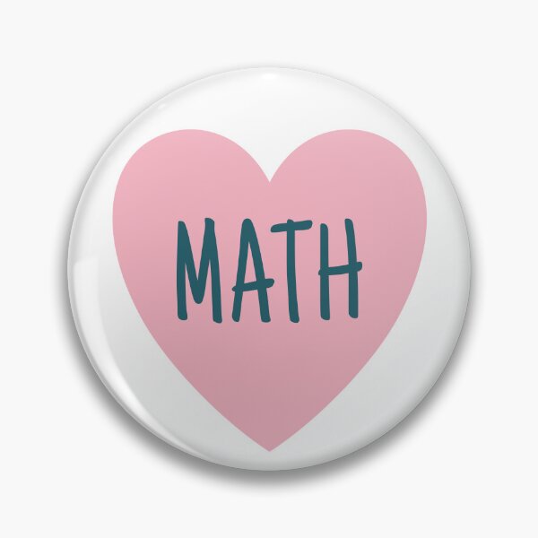 Item preview, Love Math heart designed and sold by Think4Prints.