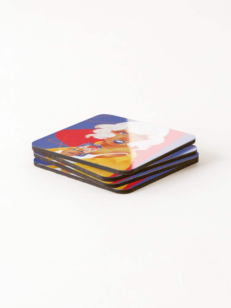 Thumbnail 4 of 5, Coasters (Set of 4), Fresh designed and sold by jessicask.