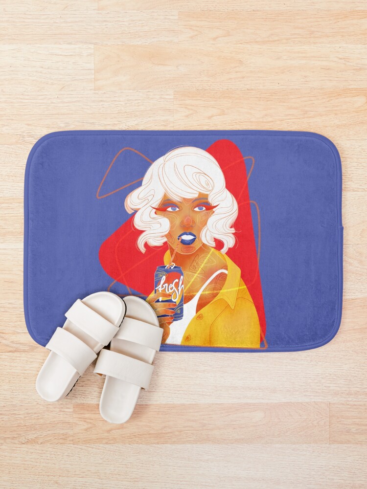 Thumbnail 1 of 6, Bath Mat, Fresh designed and sold by jessicask.