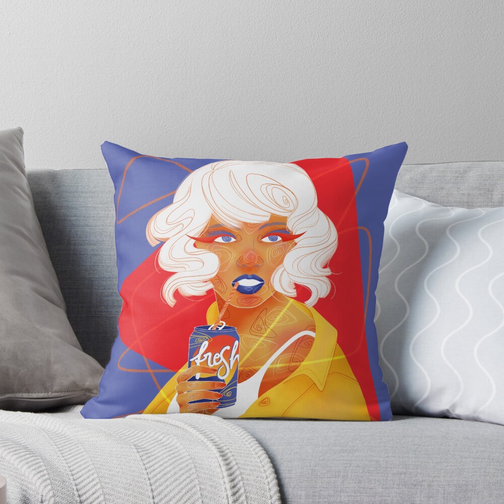Item preview, Throw Pillow designed and sold by jessicask.