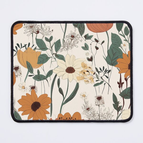 Item preview, Botanical pattern seamless flower vintage designed and sold by PolarInk.