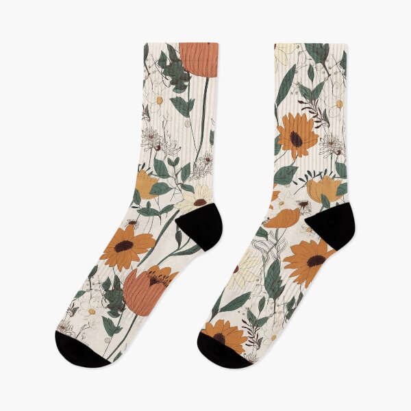 Item preview, Botanical pattern seamless flower vintage designed and sold by PolarInk.