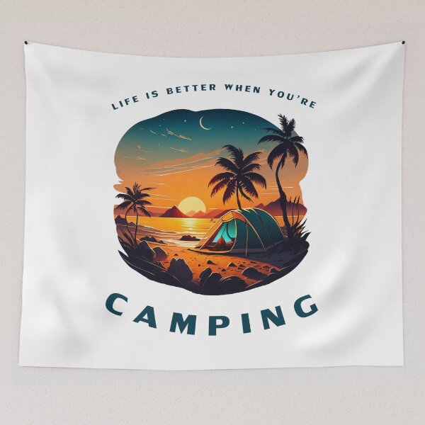 Item preview, Life Is Better When You're Camping designed and sold by Seljomoon.