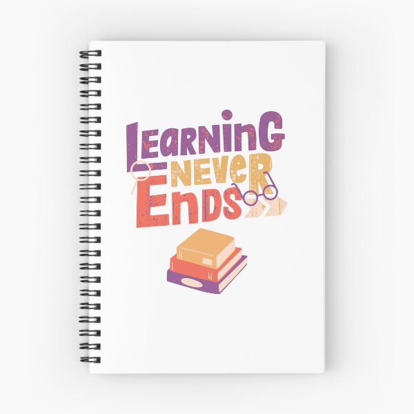 Item preview, Learning never ends designed and sold by baado.