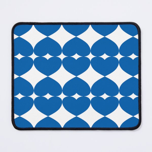Item preview, Cobalt Blue Hearts And Diamonds designed and sold by burbankdesigns.