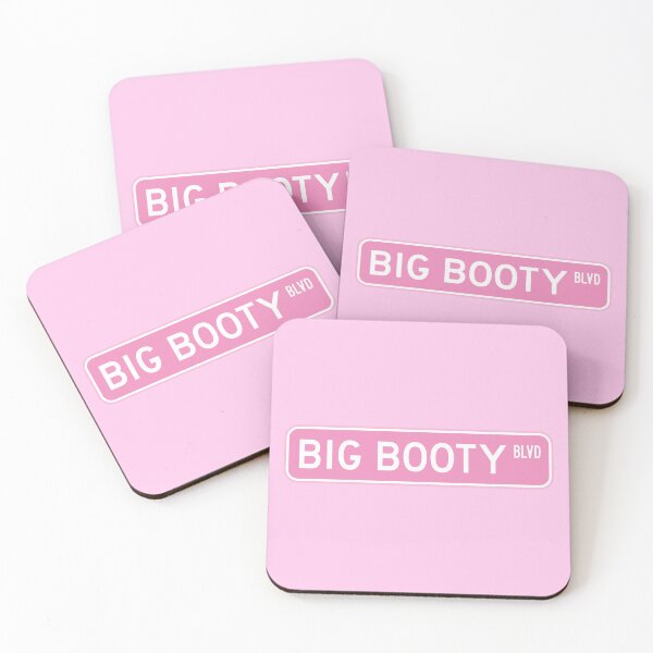 Item preview, BIG BOOTY BLVD Street sign  designed and sold by marina ralston.