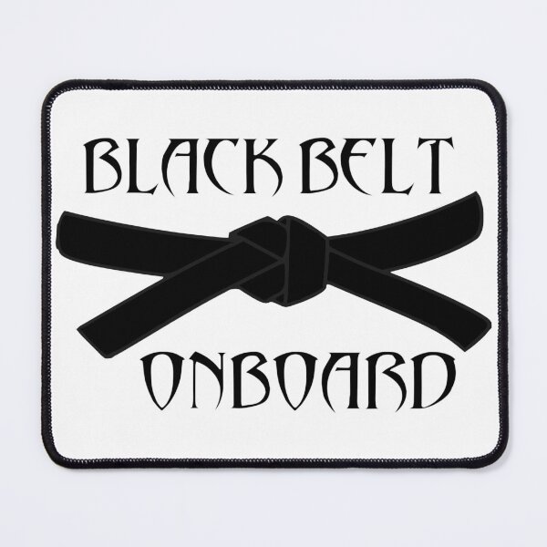Item preview, Black Belt Onboard. designed and sold by OriginalDP.