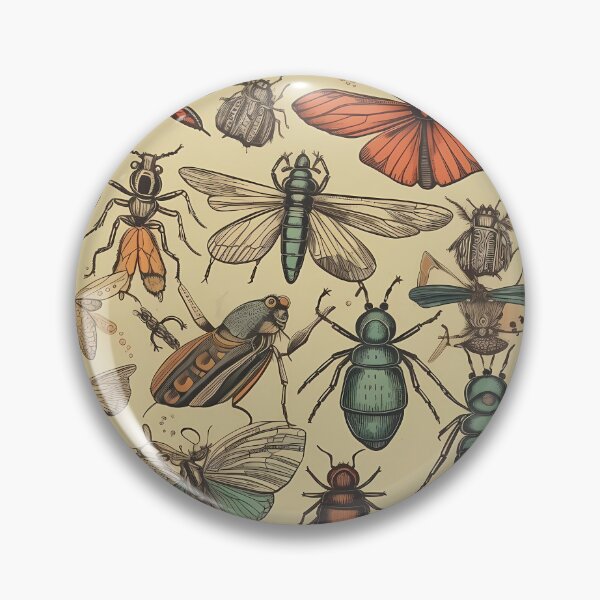 Item preview, Pattern, Insects designed and sold by MTJ-Mushrooms.