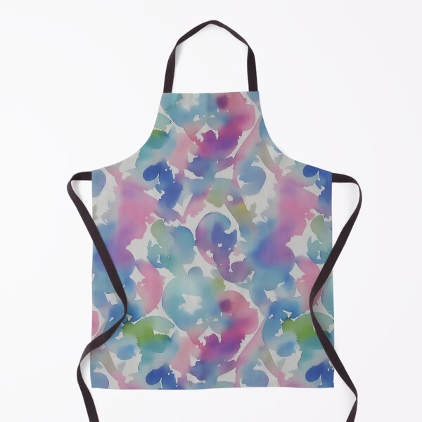 Aperçu de l'œuvre Motif aquarelle géométrique fantaisiste avec des couleurs douces créée et vendue par Girly-Universe.