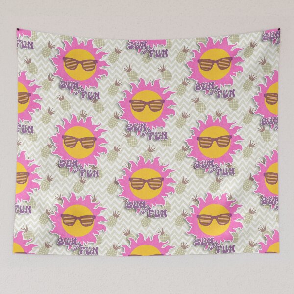 Item preview, Sun and Fun - Pink designed and sold by BuBuchi.