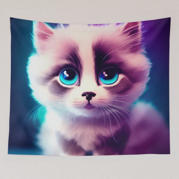 Item preview, Cute Cat Miaw 392 designed and sold by Hyper-Store.