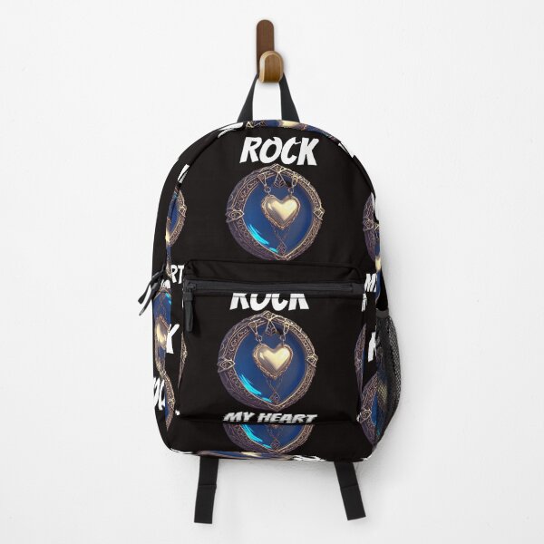 Item preview, Metal heart. Rock is My Heart. A gem for rockers designed and sold by altohero.
