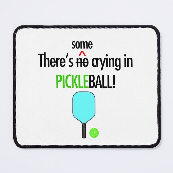 Item preview, Humorous Funny Pickleball Obsession - No Crying in Pickleball  designed and sold by LifeStingz.