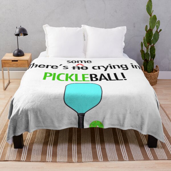 Item preview, Humorous Funny Pickleball Obsession - No Crying in Pickleball  designed and sold by LifeStingz.