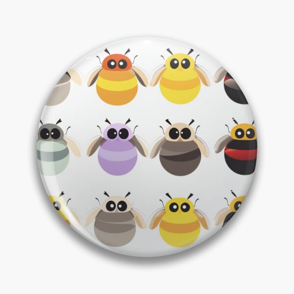 Item preview, Honey Bees Cartoon Pattern designed and sold by Hazmat-AI7.