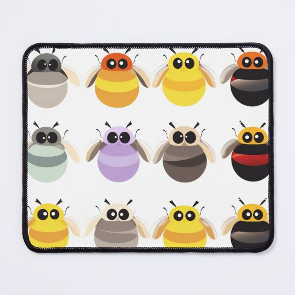 Item preview, Honey Bees Cartoon Pattern designed and sold by Hazmat-AI7.