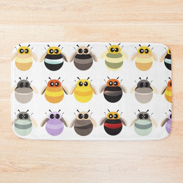 Item preview, Honey Bees Cartoon Pattern designed and sold by Hazmat-AI7.