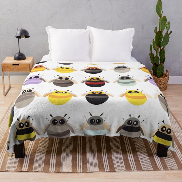 Item preview, Honey Bees Cartoon Pattern designed and sold by Hazmat-AI7.