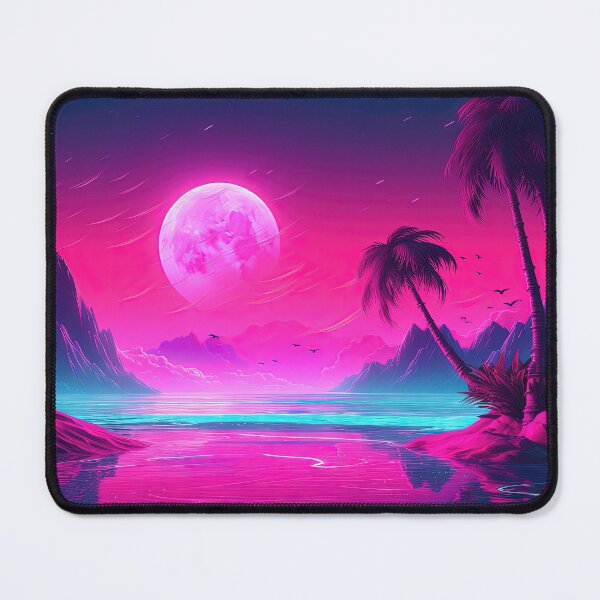 Item preview, Oceanic Odyssey: A Vaporwave Tribute to the Power of the Sea designed and sold by Mullet Monkey.