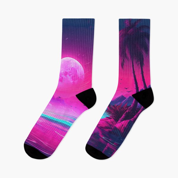 Item preview, Oceanic Odyssey: A Vaporwave Tribute to the Power of the Sea designed and sold by Mullet Monkey.